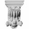 Ekena Millwork 3 3/4"W x 2 1/4"D x 5 3/4"H Bradley Corbel COR04X02X06BY - alternate 4
